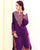 EMBROIDERED 2PC LINEN DRESS -EZ074, , 