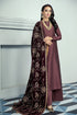 FULLY EMBROIDERED VELVET ROYALTY SHAWL-EZ233