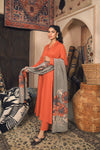 3PC DIGITAL PRINTED WOOL SHAWL WITH DRESS-NJK163 [khaadi] [maria b.] [limelight] [Sapphire] [Generation] [Sapphire] [Elaan] [Gul Ahmad]